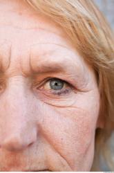 Eye Woman White Slim Wrinkles